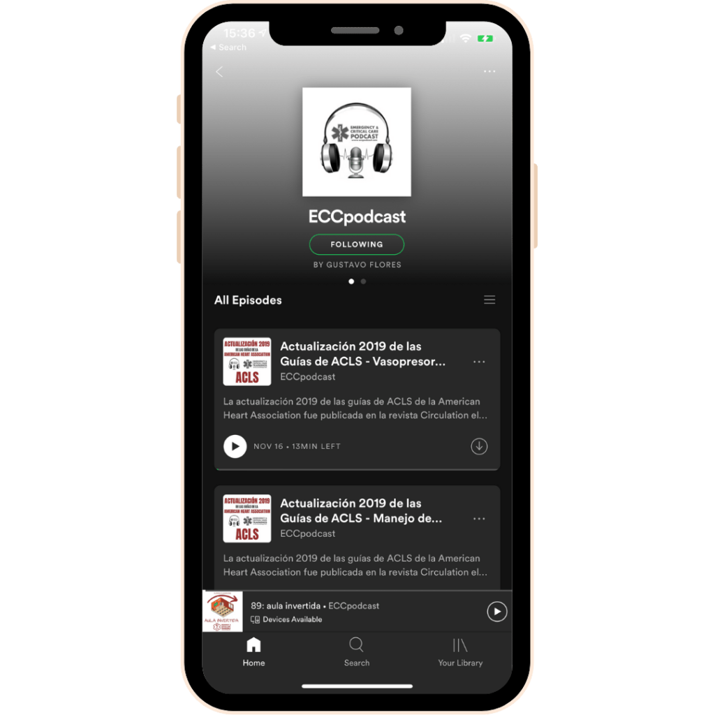 eccpodcast spotify screenshot